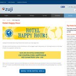 Save 20% off Hotels Worldwide with Zuji's 'Hotel Happy Hour' 
