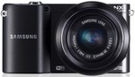 Samsung NX1000 Mirrorless Wi-Fi Digital Camera 20-50mm SLK (Black) $348 (after Cashback) @ HN