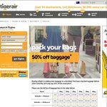 TigerAir Australia 50% off Baggage‏