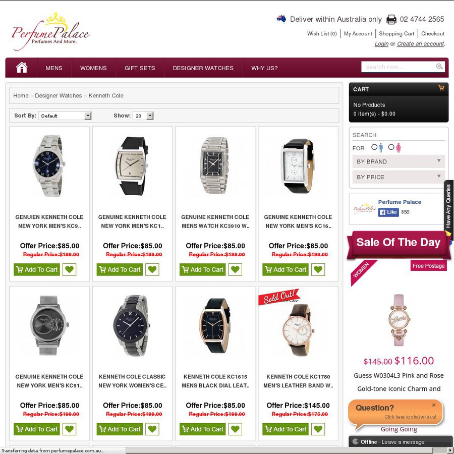 Genuine Cole Brand Watches, under 95 Including Postage, 2 Year