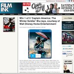 Win ‘Captain America: The Winter Soldier’ Blu-Ray from Filmink