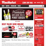 $20 Voucher to Spend at WineMarket - Minimum $60 Order