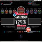Domino's Pizza - Traditional or Chef's Best - $6.95 Pick up