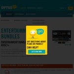 $100pm Optus Entertainment Package Unlimited Data for Same Cost as the 200GB Option