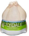 Coles - Lilydale Fresh Free Range Whole Chicken $5/kg (Save $2.20/kg)