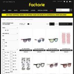 5 Accessories for $5 + Shipping: Sunnies, Socks, Beanies, Hats, Nail Polish etc @ Factorie (Online)