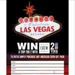 Win a Trip for 2 to Las Vegas - Buy American Crew Products