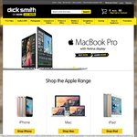 10% off Apple Products (Excluding Phones), Hard Drives from $66 @ Dick Smith - Limited Stock
