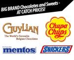 Big Brand Chocolates & Candy! Choose Chupa Chups, Mentos, Snickers or Guylian