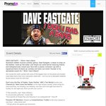 PROMOTIX - 2 for 1 Offers, Dave Eastgate Tix, Simon Taylor Tix  [NSW] Jimeoin Tix [QLD] Processing Fees Apply