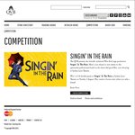 Win 1 of 10 Double Passes to Singin' in The Rain at Sydney Lyric Theatre on Tuesday 2 August from QVB [NSW Only]