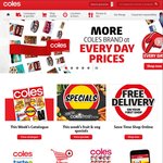 Coles 14/09: McCain Pizza $3.5, Telstra $30 Starter Kit $15, Chobani $1.12, Zico Coconut Water $3, CC’s $1.6, Coon 1kg $8
