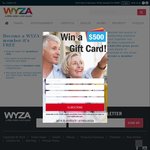 Win $20,000 Worth of Prizes, Including a Trip to Las Vegas, Experience Gift Vouchers, Beauty Packs and More from WYZA