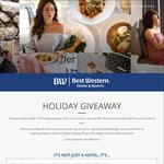 Win 1 of 8 Holiday Packages (Hotel + Activity) from Best Western