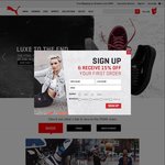 Puma 50% off Online and Selected in-Store