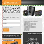 Win 1 of 24 Prizes from Thermaltake's 24 Days of Thermal Giveaways