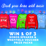 Win 1 of 3 Sonos PLAY:5 Speakers and $250 Westfield Gift Cards from Warner Music