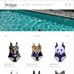 20% off Printed One-Piece Swimsuits @ Oh Buoy
