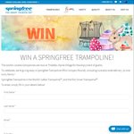 Win an R54 Compact Round Trampoline Worth Up to $1,774 from Springfree Trampoline/Thredbo Resort