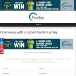 Win a Signed Raiders Jersey Plus a One Hour Flotation Package from The Canberra Raiders Pty Ltd