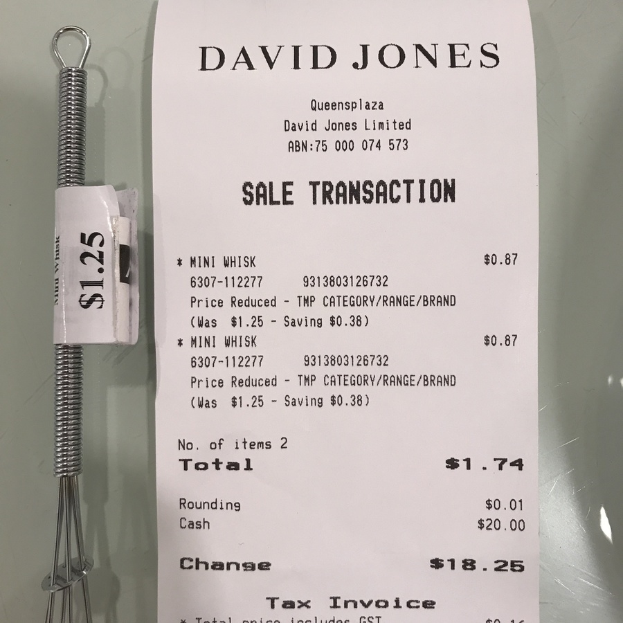 Avanti Mini Whisk 0.87 David Jones 30 off All Avanti Kitchen