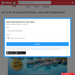 Win a Holiday in Bora Bora for 2 Worth $9,710 from Scoopon