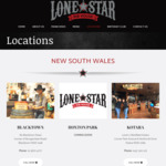 [ACT] Lone Star Belconnen - $5 Burgers and Schnitzels. up to 75% off
