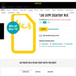 Optus $30 SIM Starter Kit for $10 @ Optus Online Store