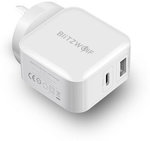 BlitzWolf BW-S11 30W Type-C PD/QC3.0 2.4A Dual USB Fast Charger AU Adapter US $11.49 (~AU $15.85) + Free Shipping @ Banggood