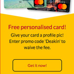 Free Personalised Card from Bendigo Bank (Student Deal)