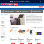50% off Clothes Airers (eg. L.t. Williams Metal Airer Was $45 Now $22.50) @ Spotlight