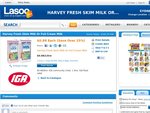 Harvey Fresh Skim & Full Cream Milk 1 Litre (UHT) - $0.88 at IGA