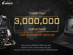 Win an AORUS Gaming PC & Peripherals or 1 of 33 AORUS Merchandise/Steam Cards from AORUS