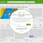 Groupon 10% off Sitewide (Maximum $40 Discount) (+ 15% Cashback with Shopback App) 
