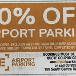 [VIC] 20% off Airport Parking @ Ace Airport Parking