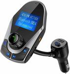 Nulaxy Bluetooth FM Transmitter $19.97 (Was $26.99) + Delivery (Free $49+/Prime) & More Products @ Nulaxy Amazon AU