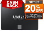 Samsung 860 EVO 1TB $199.20 + Delivery (Free with eBay Plus) (Bonus $45 Cashback via Redemption) @ Shopping Express eBay