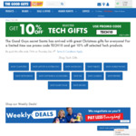 10% off Selected Tech Products Online @ The Good Guys