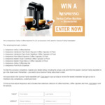 Win a Nespresso Vertuo Coffee Machine & Accessories Worth $425.50 from Seven Network