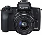 Canon EOS M50 Single Digital Camera Kit with EF-M 15-45mm IS STM Sing Kit $663.20 Delivered @ Amazon AU