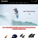 Save up to $50 on Your Next Fin - Fin House Online Summer Sale - 30% off on All Fins