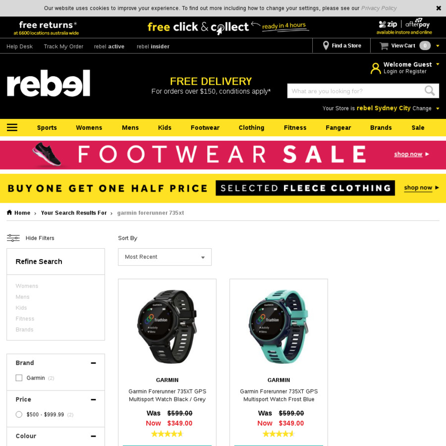 rebel garmin forerunner
