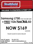 Samsung L730 - $169 at Strathfield - Bonus 1Gb SD
