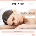 $20 off Orders over $50 + Free Gift + Free Shipping @ Rojank Skin