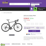 Focus Paralane 2018 Endurance Road Bike (Ultegra Groupset) $2599 Prahan Pickup or + Delivery (RRP $4499) @ Bikes.com.au