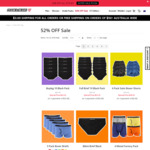52% OFF Men's & Women's Underwear plus $3.00 shipping under $50 or Free Shipping over $50 @ Frank and Beans