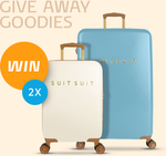 Win a SuitSuit Fab Seventies Luggage Set Worth $480 from KLM