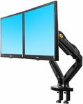 Black Dual Monitor Desk Mount $57.75 Delivered @ ScreenMounts Amazon AU