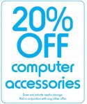 Kmart - 20% off Computer accessories + MS 30% Cashback 