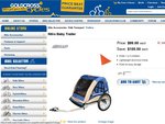 Bicycle Baby Trailer $99 on sale at Goldcross Cycles till 23/8/11.  >>> Stores in Qld & Victoria
